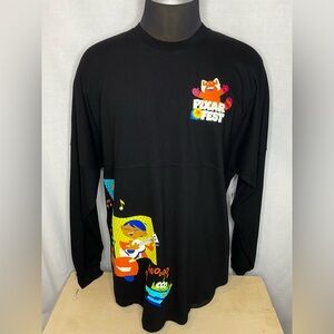 Disneyland Spirit Jersey Black XL California Adventure Parks Pixar Fest Coco